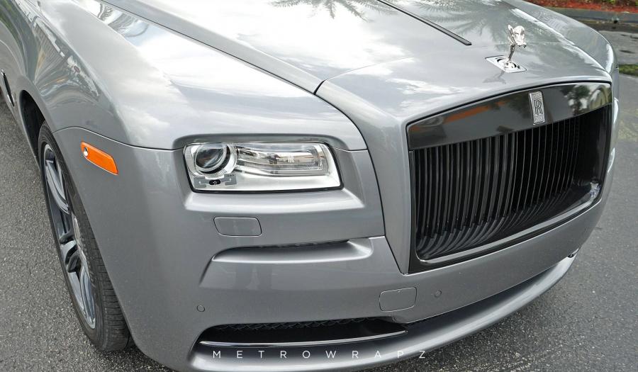 Детали экстерьера Rolls-Royce Wraith Chrome Deletion by MetroWrapz 2016 года  (фото 3 из 6)